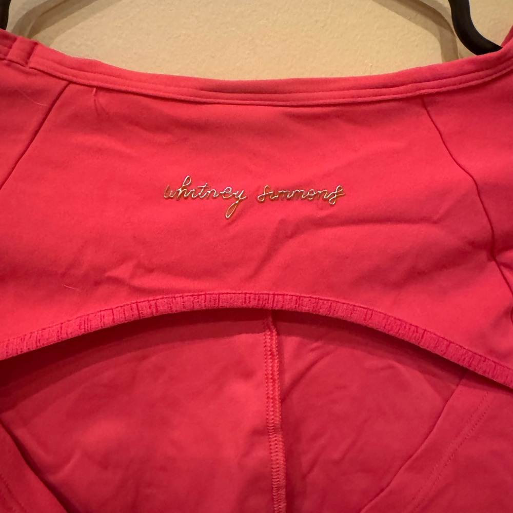 Gymshark Vibrant Red Long Sleeve Crop Top - Picture 4 of 5